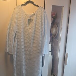 Elegant White Women's Dress